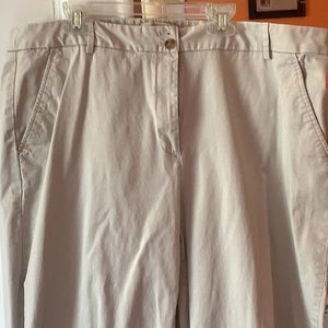 EUC Talbots sand colored pants